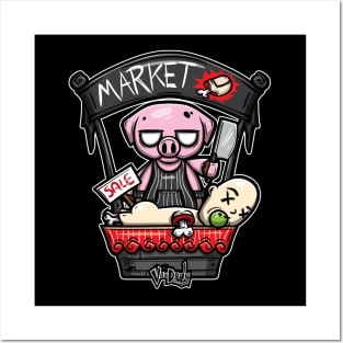 Piggy Market Posters and Art